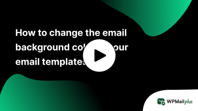 How to change the email background color in your email template